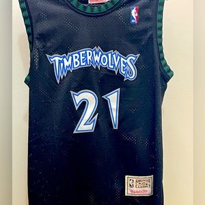 Kevin Garnett Minnesota Timberwolves Mitchell and Ness NBA Jersey